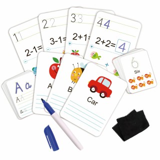Edukacinės kortelės vaikams | Mokomės rašyti ir skaičiuoti | Tooky TL547